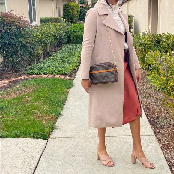 All Saints Iya coat - dusty pink - US 4 - Picture 2 of 14